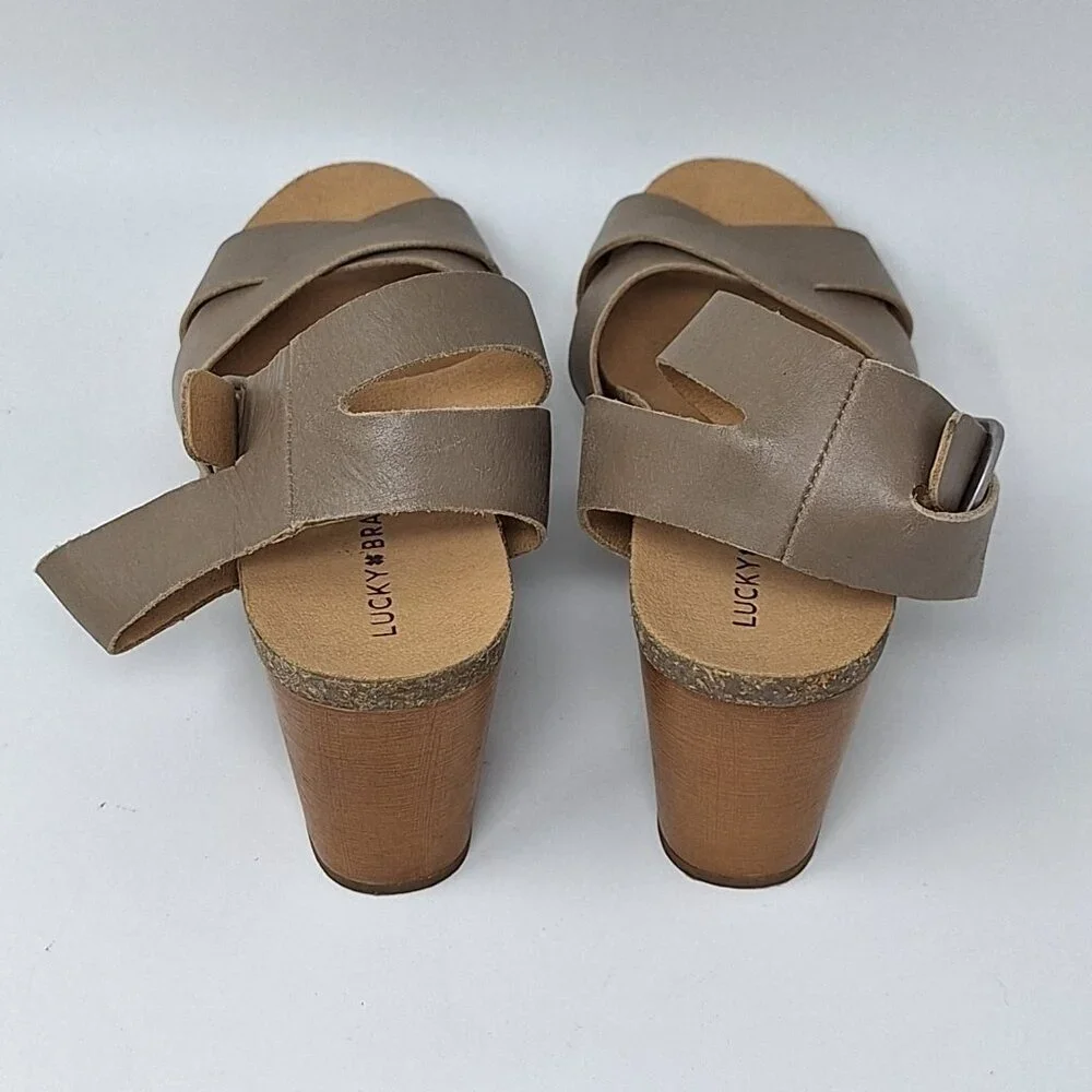 Lucky Brand Women's Hadilla Block Heeled Sandal | Size 7.5M - Picture 9 of 14